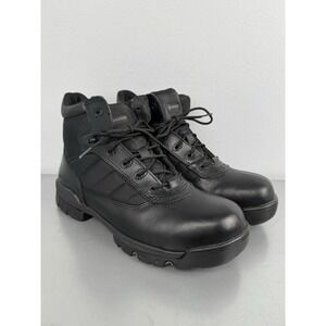 Bates Combat Boots Mens 12 M Black Leather Tactical 5" Sport Military Biker